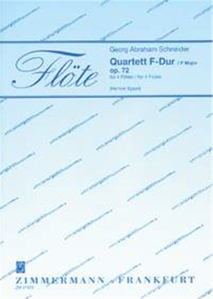 Quartett F-Dur op. 72